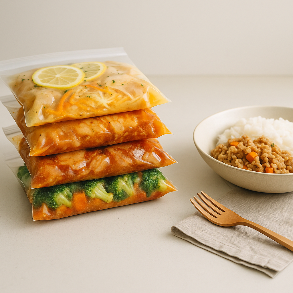 週末10分の「下味冷凍」で平日夜がラクになる！20代女子の夕飯革命