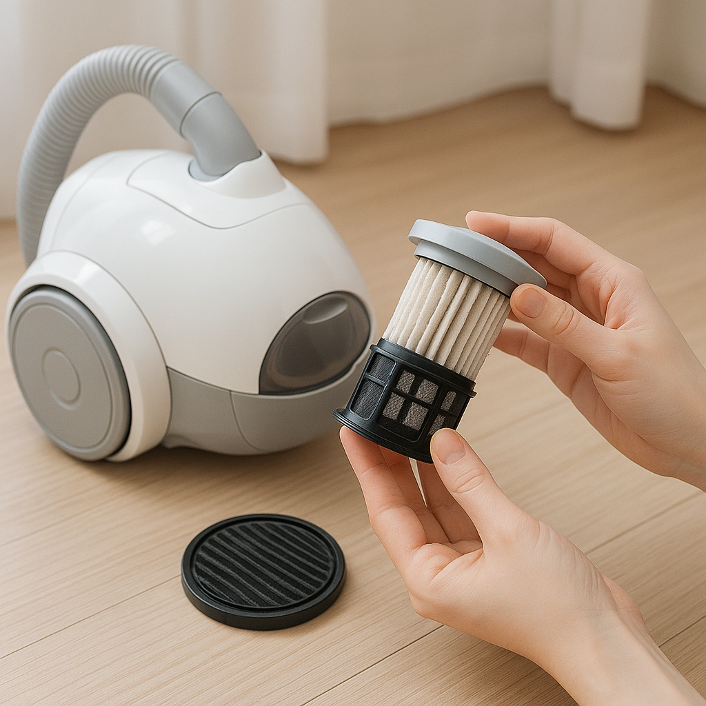 掃除機の吸引力が復活！フィルター掃除で「別物」になる3分メンテ術